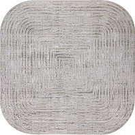 Турецкий ковер из бамбукового шёлка и акрила «MILANO CASA» PJ51A-CRE(Square) 1