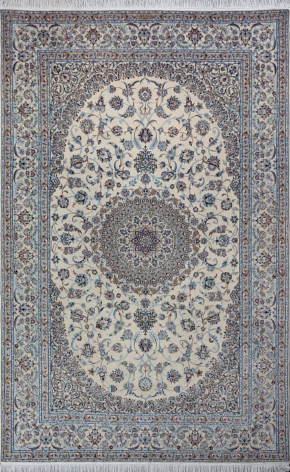 Иранский ковер из шерсти и шёлка «NAIN 6LA» 14-131-IR 1