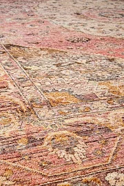 Индийский ковер из шерсти и хлопка «SOMEPLACE IN TIME» EA3008-APRICOT-O.MANDARIN 5
