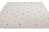 Испанский ковер из хлопка «BARCELONA ART» PUNTITOS NOIR 2