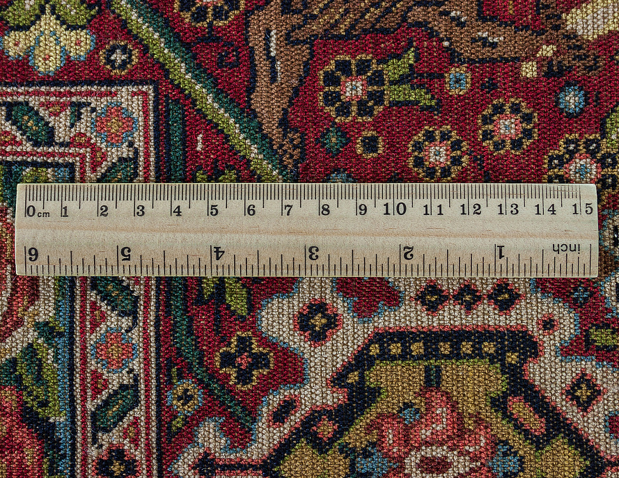Иранский ковер из шерсти и шёлка «SENEH» 11-178-IR