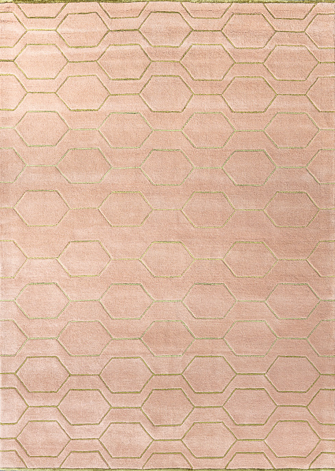 Индийский ковер из шерсти и арт-шёлка «WEDGWOOD» Arris Pink 37302