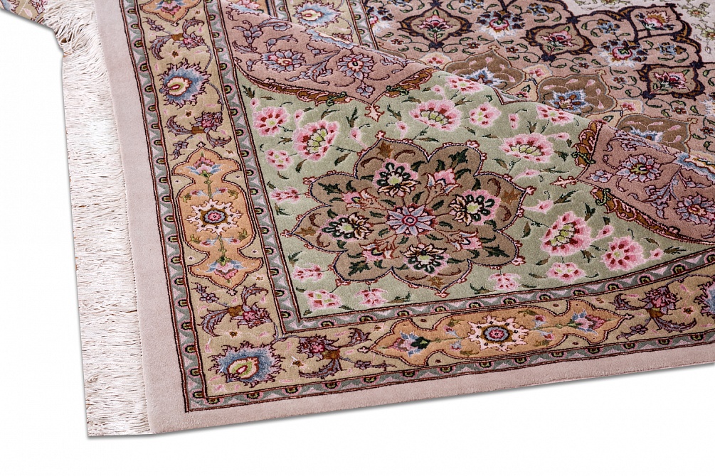 Иранский ковер из шерсти и шёлка «TABRIZ 40» 11-37-IR 4