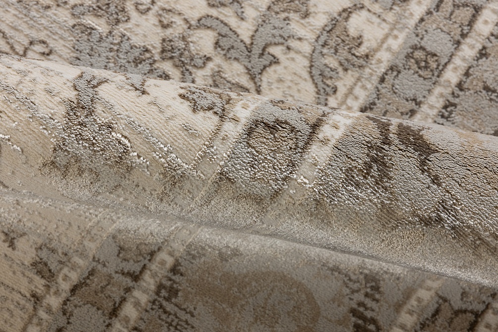 Турецкий ковер из полиэстера «GLENMORANGE» 2359A-WHT-BGE 4