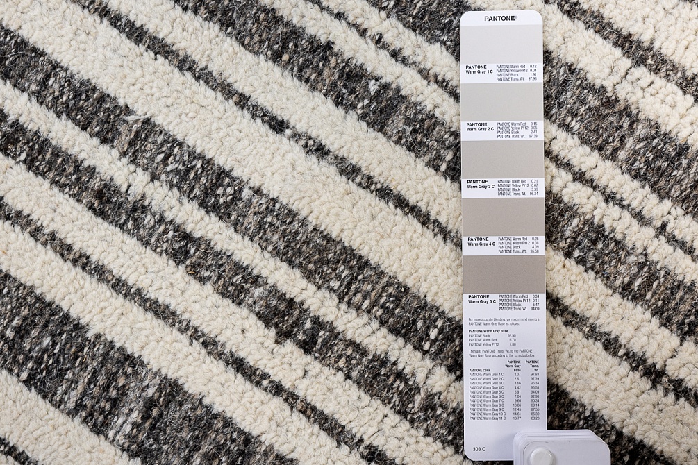 Индийский ковер из шерсти и хлопка «SORRENTO» RILEY73-IVR-CHAR