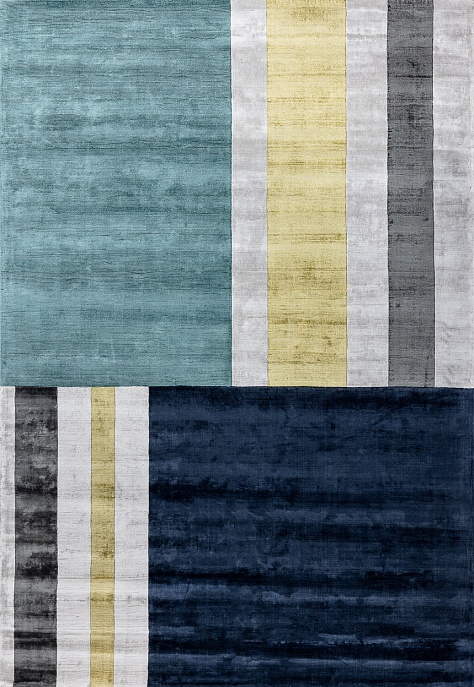 Индийский ковер из арт-шёлка «ROSERA» RSR01-MLT