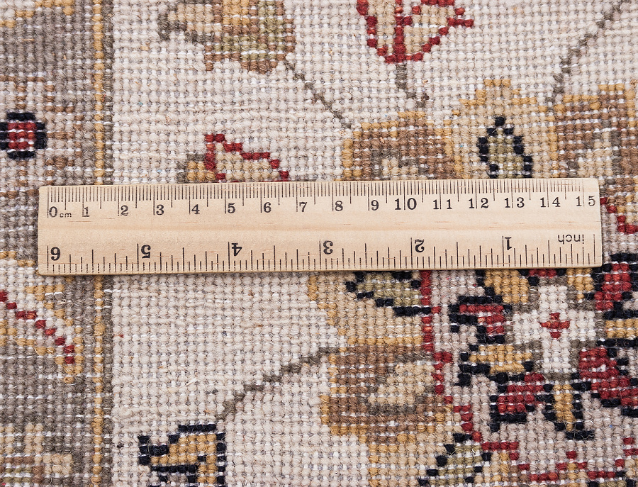 Индийский ковёр из шерсти «HIGHT TWIST» KHT100-RUS-BGE