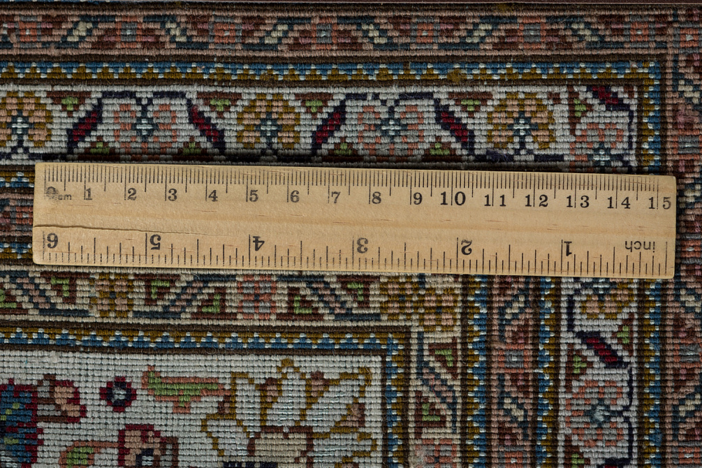 Иранский ковёр из шерсти и шёлка «TABRIZ MAHI» 900-5427-IR