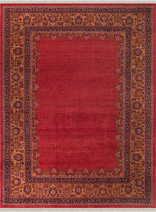 Иранский ковер из шерсти и шёлка «MIRI-SHIRAZ IR» 10-112-Farhood-IR 1