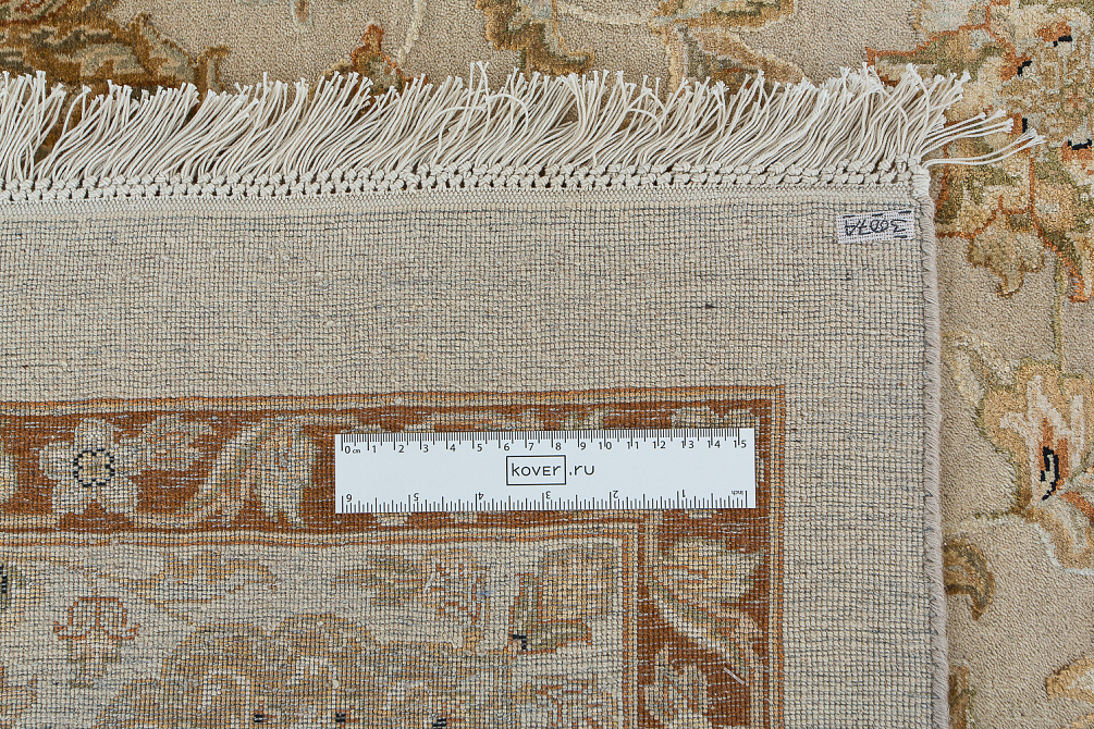 Индийский ковёр из шерсти и шёлка «ENCHANTE» CE3007A-IVR-IVR
