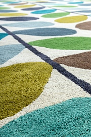 Индийский ковер из шерсти «ORLA KIELY» Multi Stem 59507 5