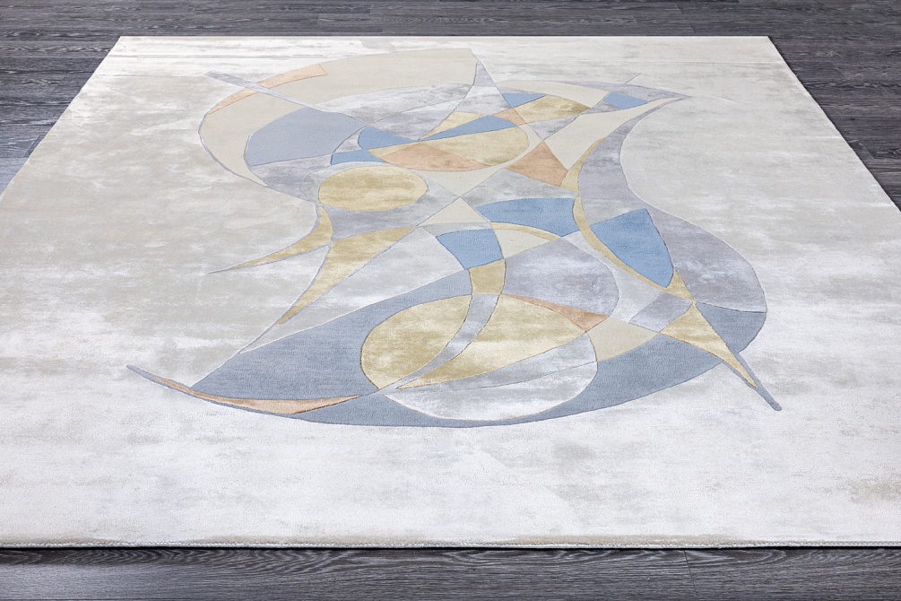Индийский ковер из арт-шёлка «Art de Vivre by DETALI» design Ksenia Skorogod «HUMILITI» 2