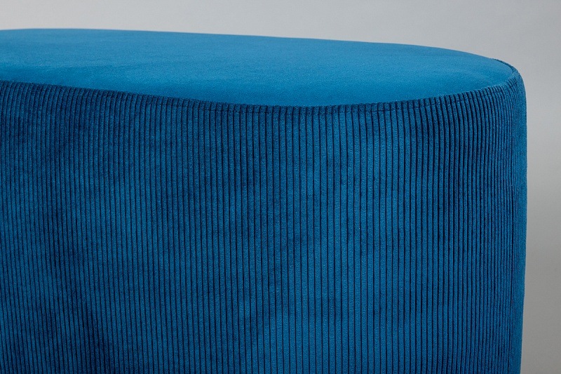 Пуф синий 820х460х420