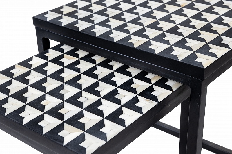 Приставной столик Royal Glossy (набор из 2-х штук)