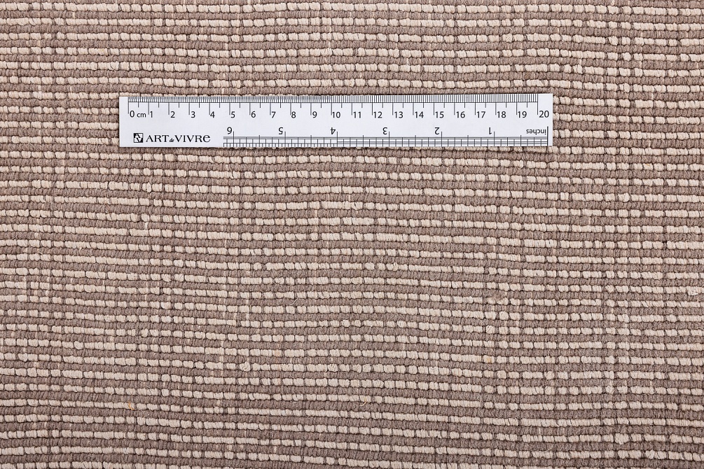 Индийский ковер из шерсти и арт-шёлка «MURUGAN» PLAIN-TAUPE-AG06/A036 9