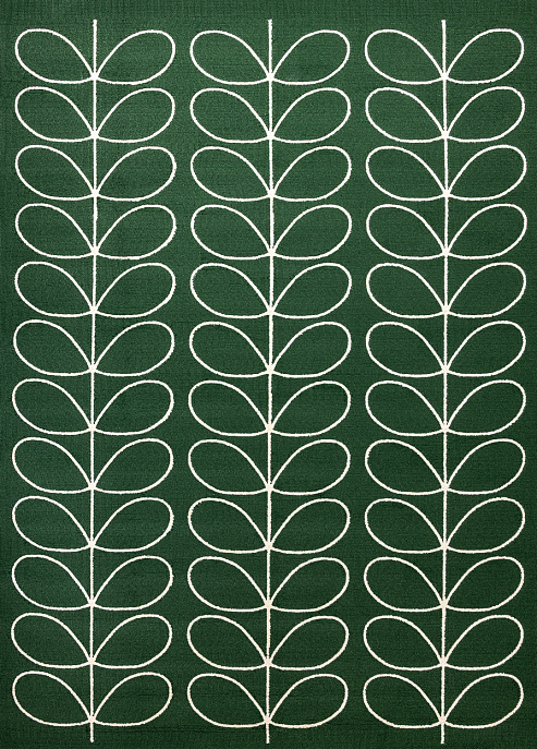 Китайский ковер из полиэстера «ORLA KIELY OUTDOOR» Linear Stem Jade 460507