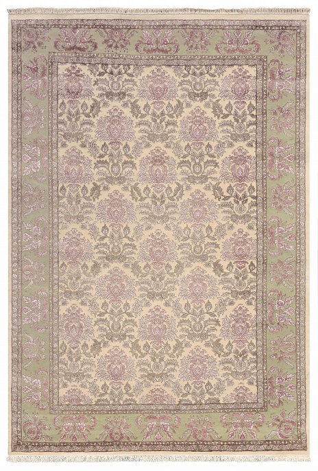 Индийский ковер из шерсти и арт-шёлка «KING OF AGRA» NO123-COLOR-2 1