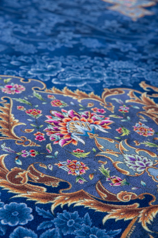 Иранский ковёр из полиэфирного шёлка
