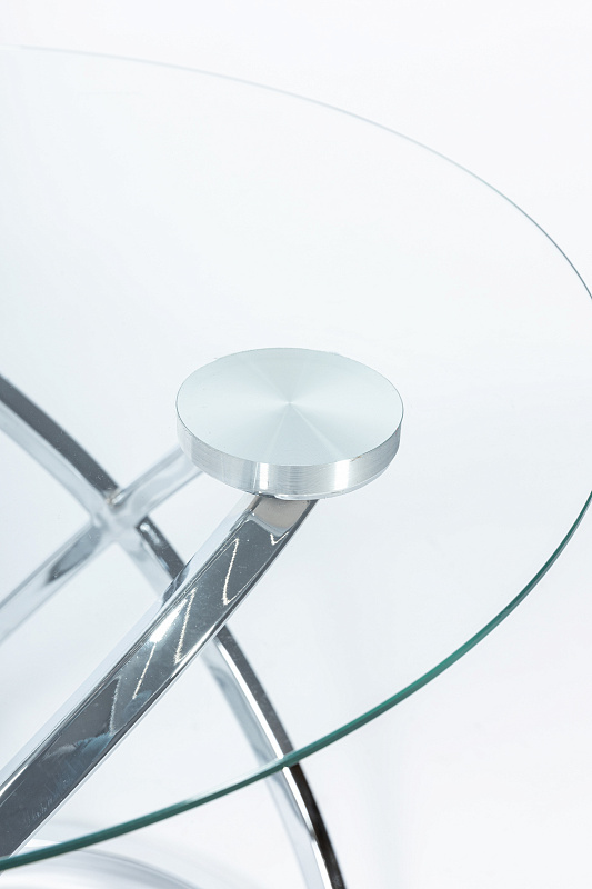 Кофейный столик Glossy Sphere Silver
