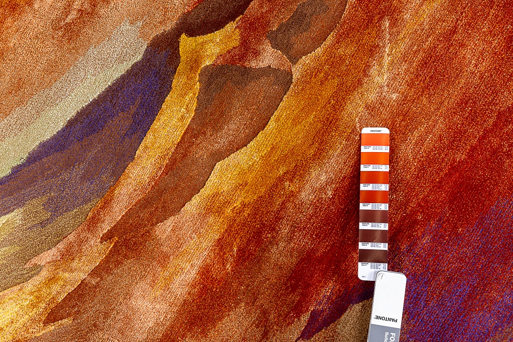 Китайский ковер из шерсти и арт-шёлка «PRISMATIC N» PRS25-MLT 10