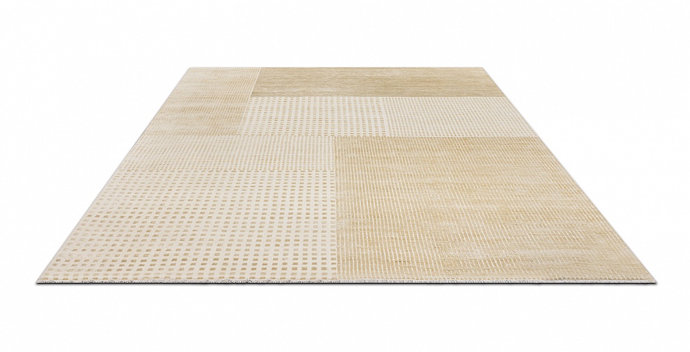 Индийский ковер из шерсти и шёлка «HOLLYWOOD ART» CE9515-GOLD