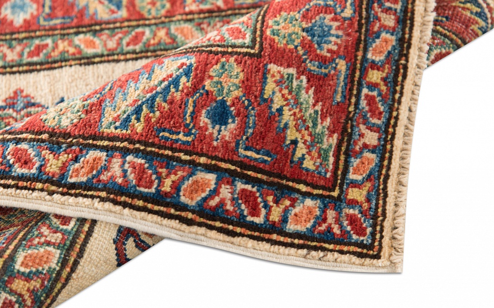 Пакистанский ковер из шерсти «KAZAK CLASSIC» IVR-RED(61X90) 6