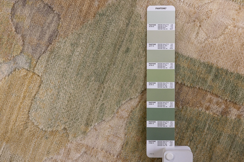 Индийский ковер из шерсти и модала «WESTWOOD» ENG-105-AGN 9