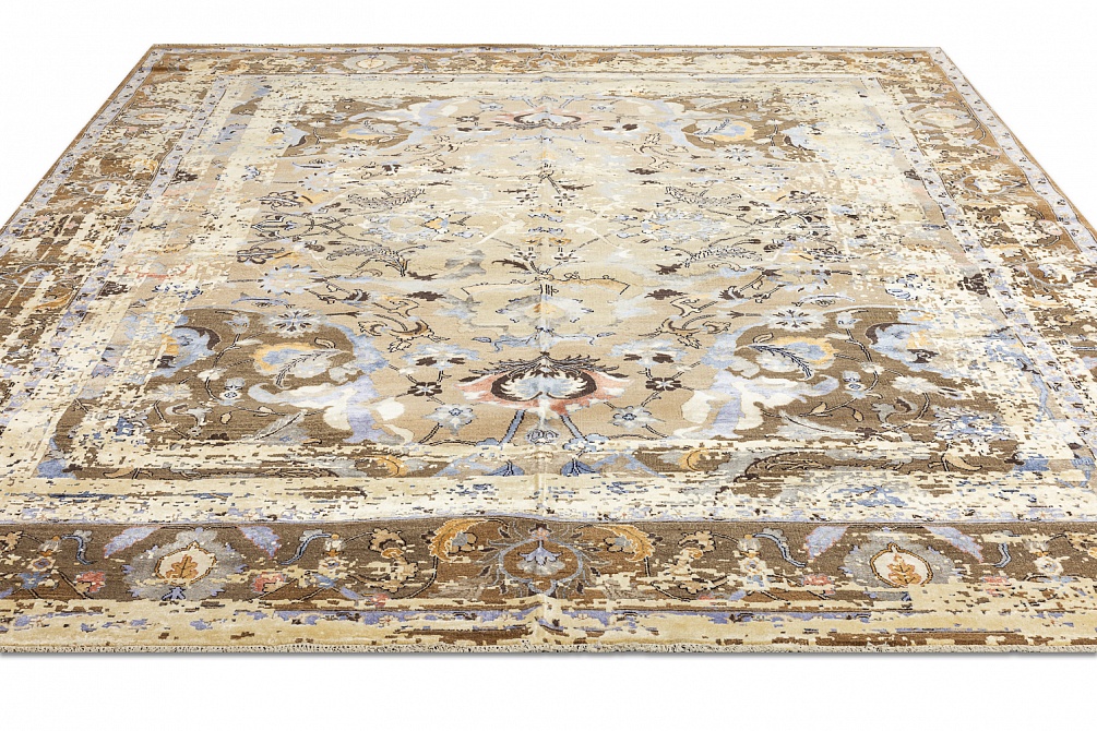 Индийский ковер из шёлка и шерсти «POLONAISE» KE-535 2