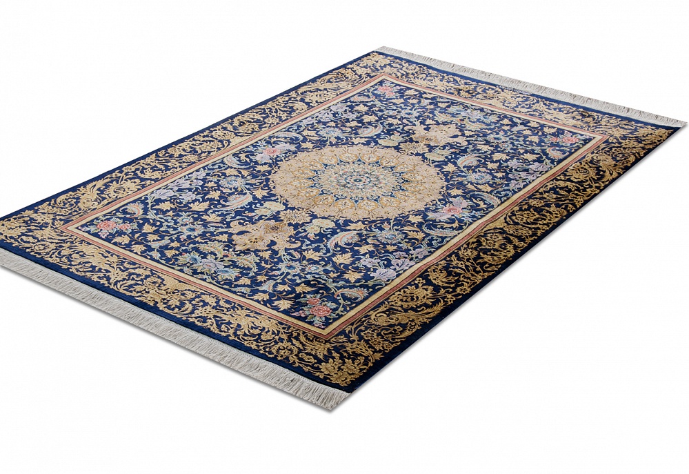 Иранский ковер из шёлка «QOM» 12-452/S-IR