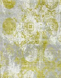 Индийский ковер из шерсти и шёлка «WEST HOLLYWOOD» PJ23554-GREY-OLIVE 1