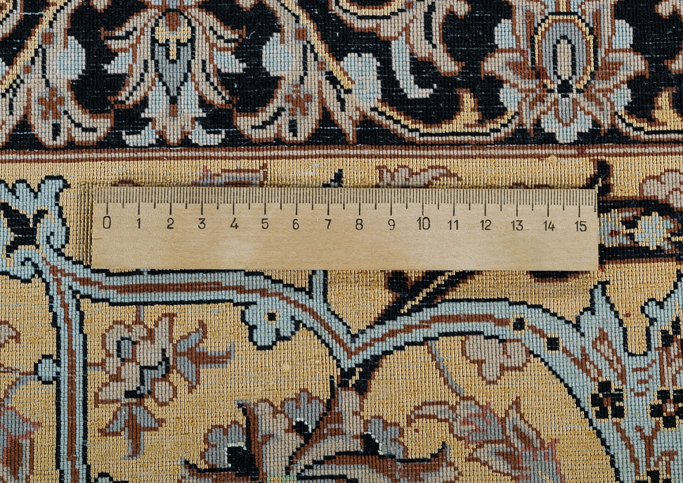 Иранский ковер из шерсти и шёлка «ISFAHAN IR» 14-206-IR