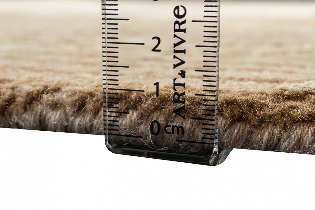 Индийский ковер из шерсти, шёлка и хлопка «HOLLYWOOD ART» CE6105-BROWN