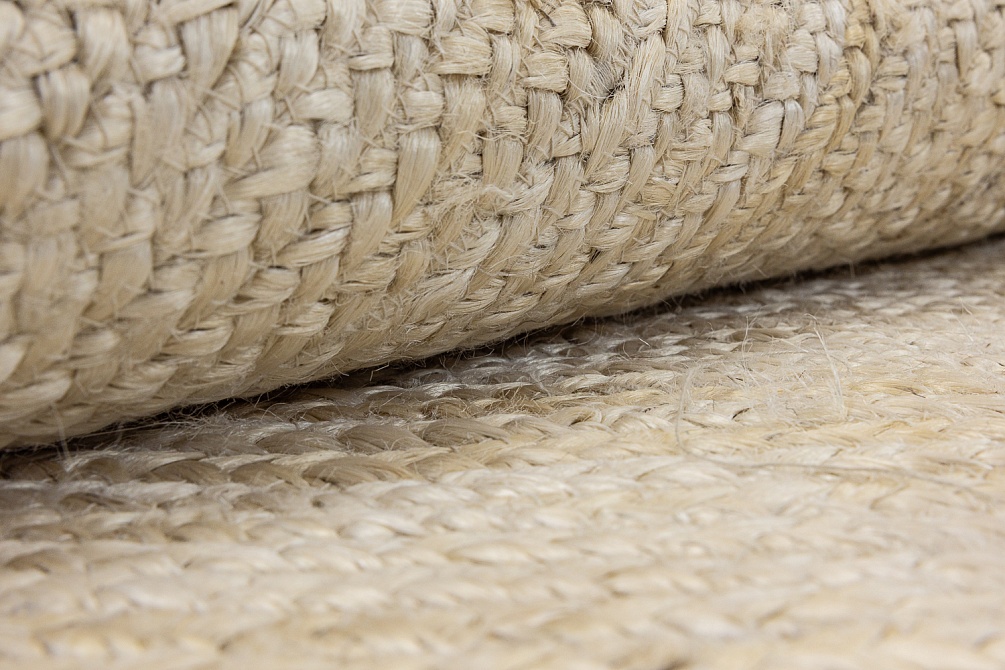 Индийский ковер из джута «JUTE» WHITE 4