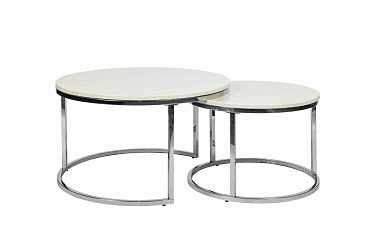Кофейный столик Silvy Marble (набор из 2-х штук)