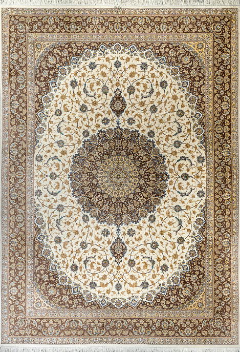 Иранский ковер из шёлка «QUM MM IR» 14-286-IR AHMADI