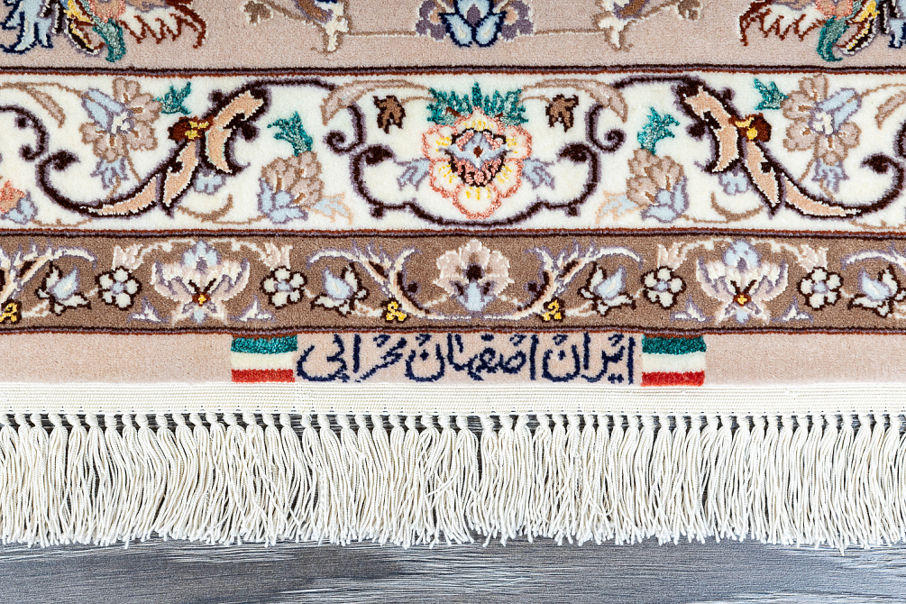 Иранский ковер из шерсти и шёлка «ISFAHAN IR» 14-307-IR MEHRABI