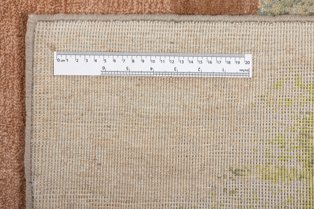 Индийский ковер из бамбукового шёлка, шерсти и хлопка «CHAOS THEORY» ESK369-CGREY-LTWIST