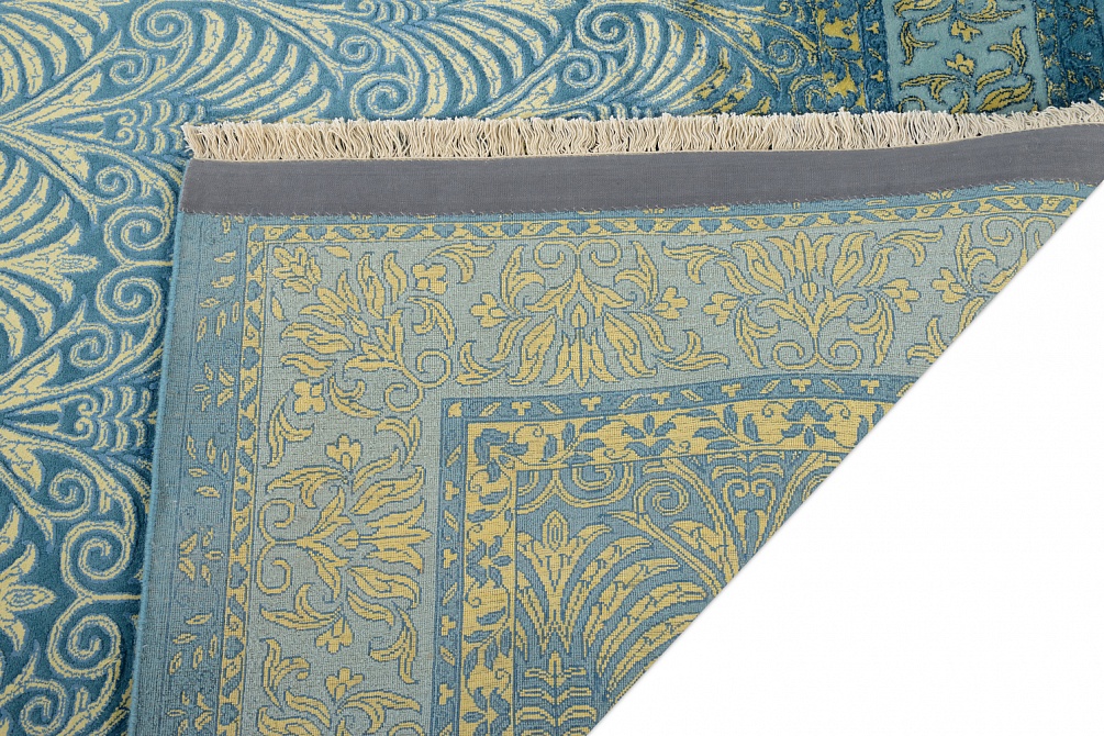 Индийский ковер из шерсти и арт-шёлка «KING OF AGRA» NO45-COLOR-1