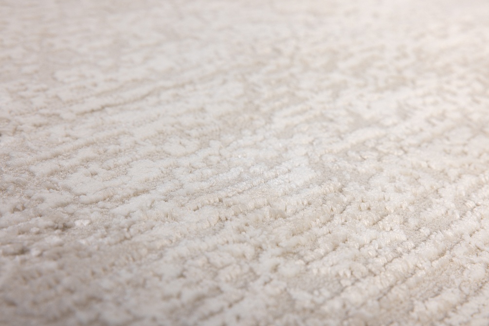 Турецкий ковер из полипропилена и полиэстера «MOON» 6489A-CREAM-L.GREY(Round)