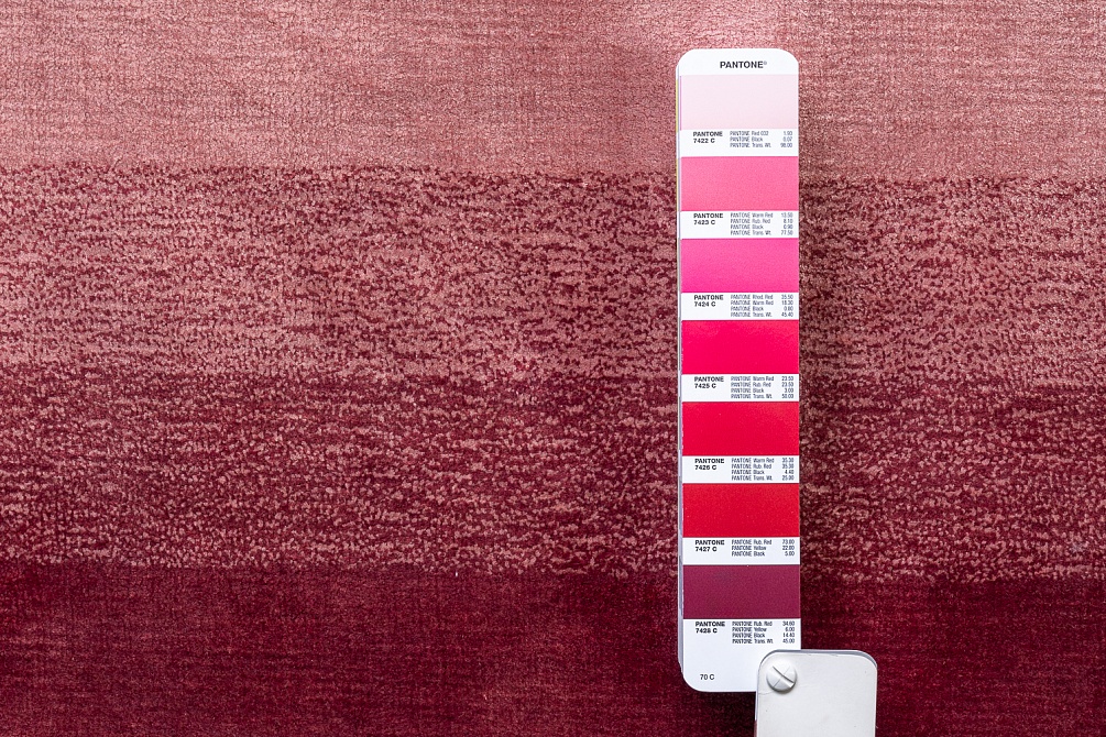 Индийский ковер из арт-шёлка «RAINBOW SHINE» 201309-MELODY