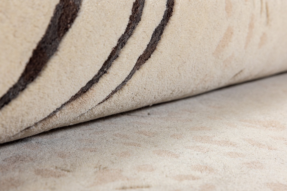 Индийский ковер из шерсти, арт-шёлка и хлопка «Art de Vivre by DETALI» design Irina Popova «ПРО ЛЮБОВЬ»