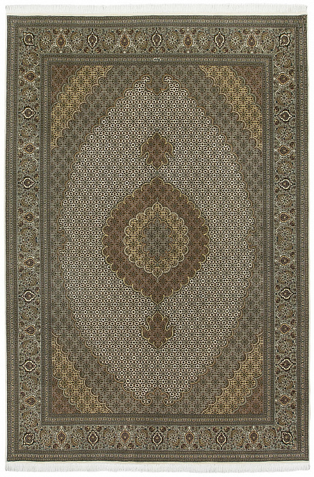 Иранский ковер из шерсти и шёлка «TABRIZ MAHI» 10-134-IR