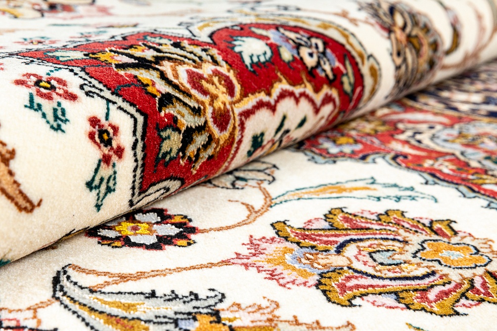 Иранский ковер из шерсти и шёлка «TABRIZ IR» 801-4290-IR