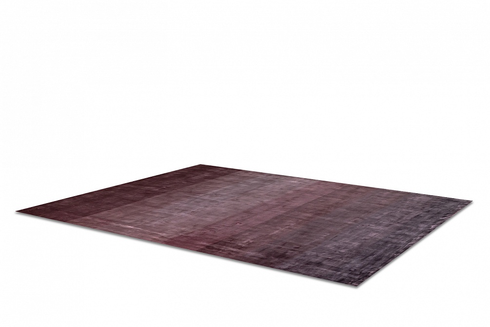 Индийский ковер из арт-шёлка «RAINBOW SHINE» 2014002-PLUM-PUR