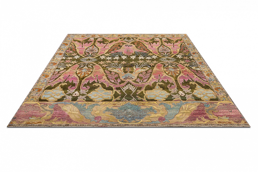 Индийский ковер из шерсти «ZIEGLER VINTAGE» AC228-GREEN(265x312)