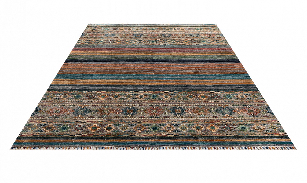 Пакистанский ковер из шерсти «SHAWL KANDI» MULTY-MULTY(167x240)