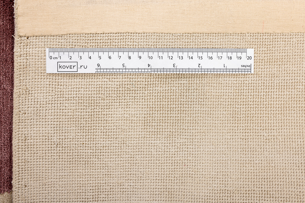 Непальский ковер из эвкалиптового шёлка и шерсти «INTERSECTION» INT-01-02