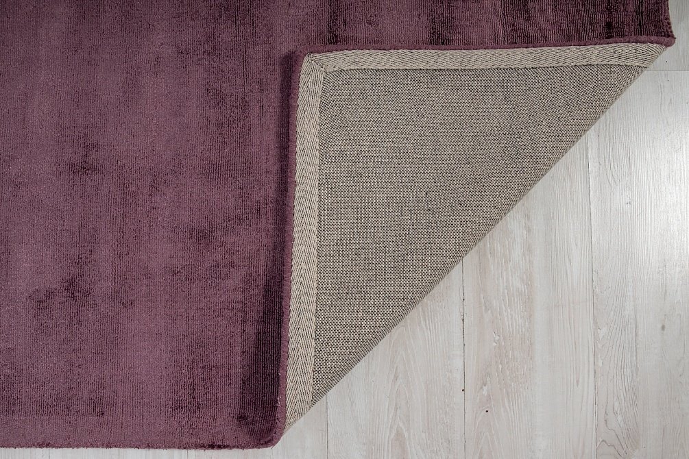 Индийский ковер из арт-шёлка «CROSS» AS1-03-PLUM