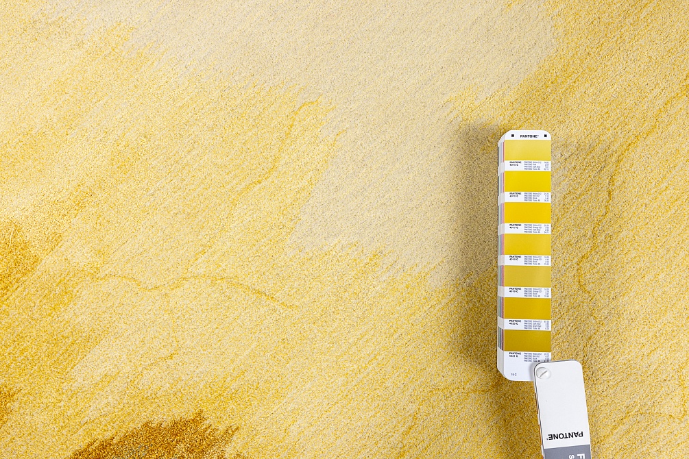 Китайский ковер из шерсти и арт-шёлка «PRISMATIC N» PRS29-GOLD-MLT 10