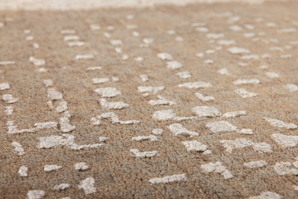 Индийский ковер из шерсти, шёлка и хлопка «HOLLYWOOD ART» CE9454-CHARCOAL